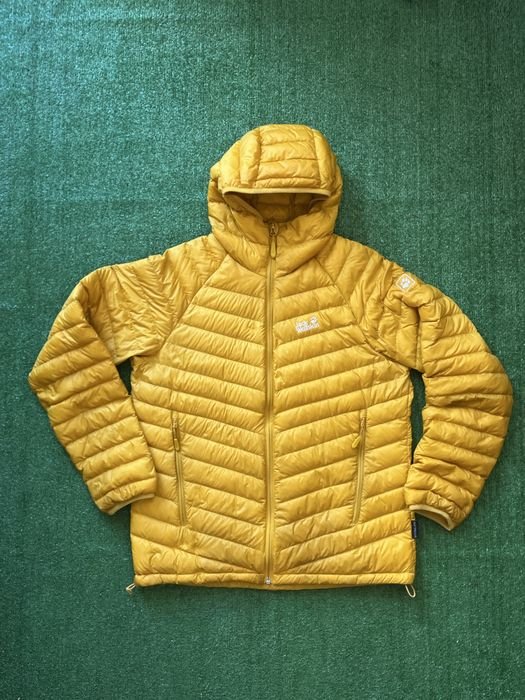 Женский Jack Wolfskin Куртка Жёлтый Пух