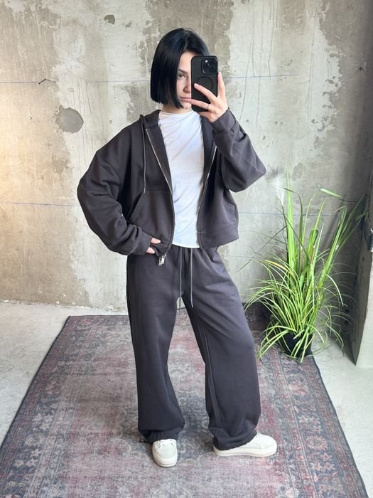 Femme Costume tandem Gris Taille Unique