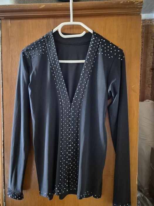 Мужской Рубашка Чёрный  