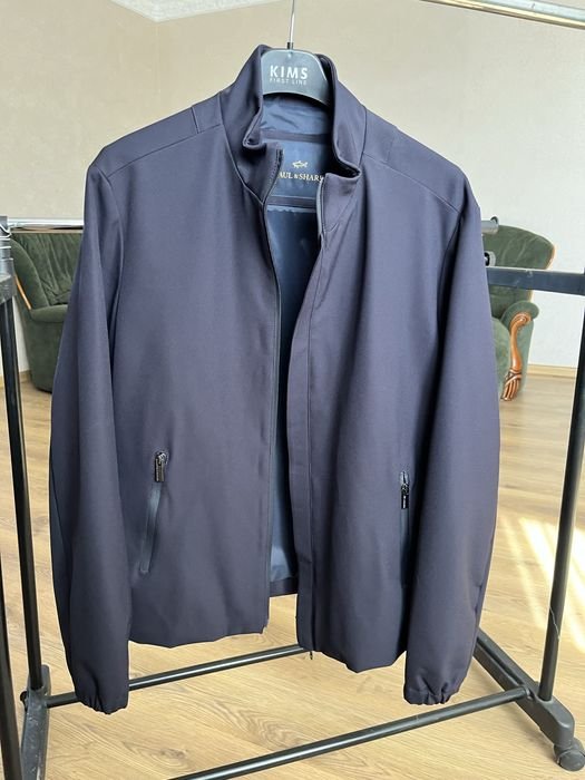 Herren Paul & Shark Bomber Marineblau 