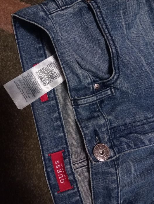 Мужские Guess Штаны Тёмно-синий  
