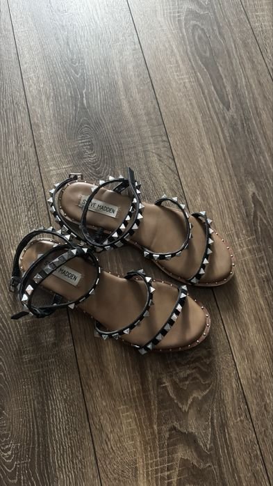 Donna Steve Madden Tacchi Neri Pelle Sintetica 38