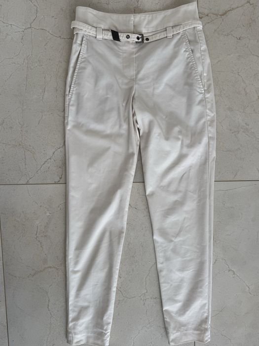 Donna Brunello Cucinelli Pantaloni Bianchi 36