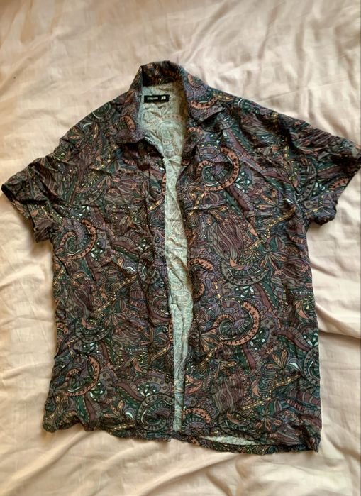 Мужская Terranova Сорочка Різнокольоровий 34