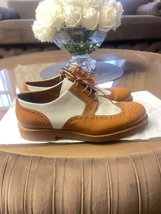 Donna Loro Piana Tacchi Marrone Pelle 38