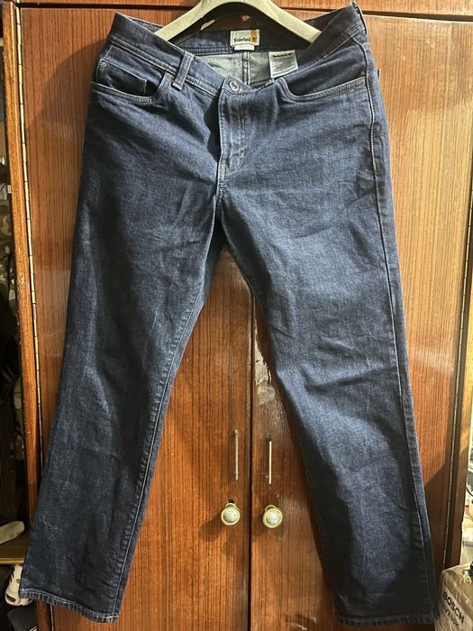 Uomo Timberland Pantaloni Blu Navy 32