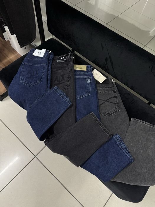 Homme Armani Jeans Bleu Marine Denim 29,30