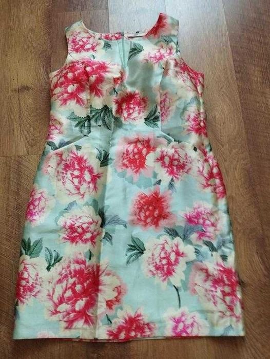 Женское Платье Разноцветное 42