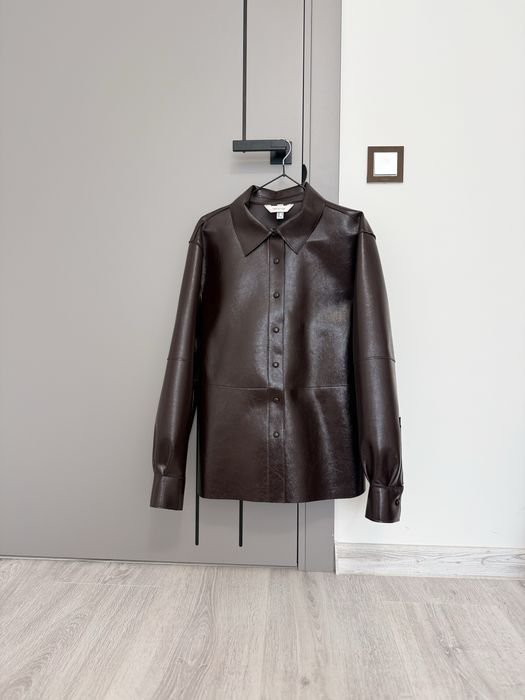 Женский H&M Куртка-сорочка Бургунди 36