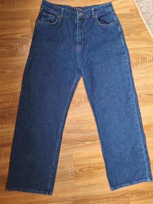 Мужские Джинсы Тёмно-синие Джинс