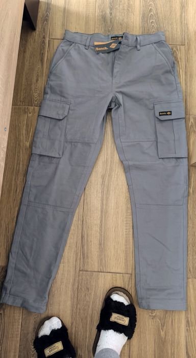 Uomo Bench Pantaloni Grigi 30