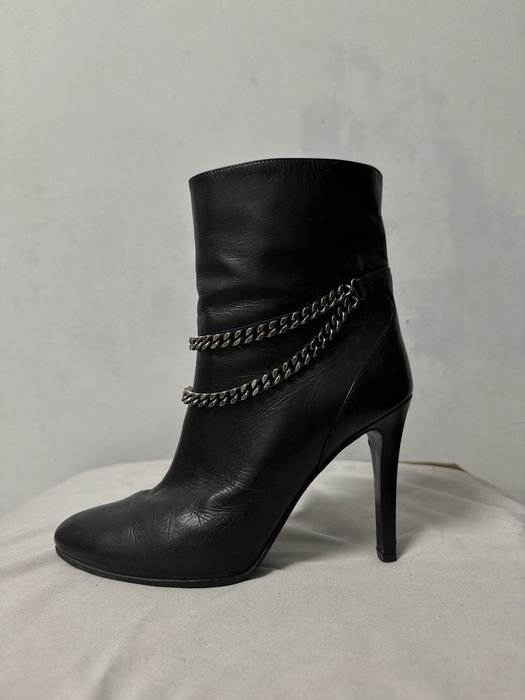 Femme Saint Laurent Bottes Noires 36