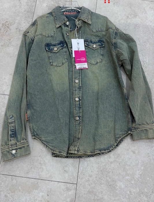 Damen Acne Studios Jeanshemd Blau 38