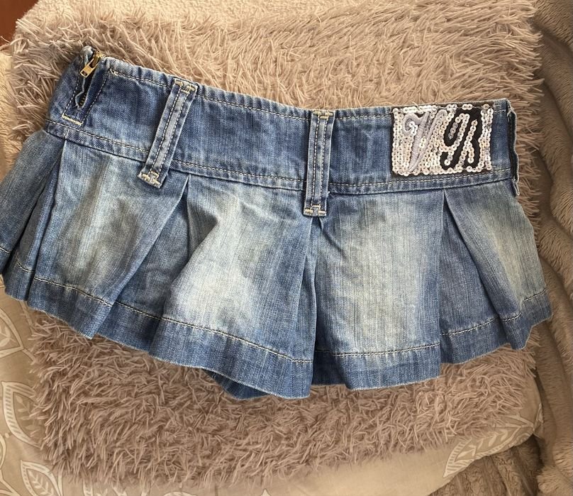 Женская Victoria Beckham Юбка Тёмно-синий 36