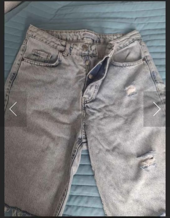 Damen Denim Palace Shorts Marineblau Denim
