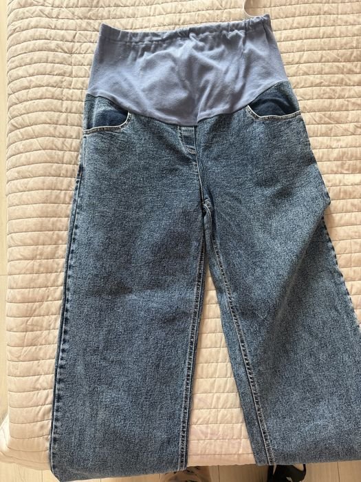 Женские Другие Джинсы Тёмно-синие 32