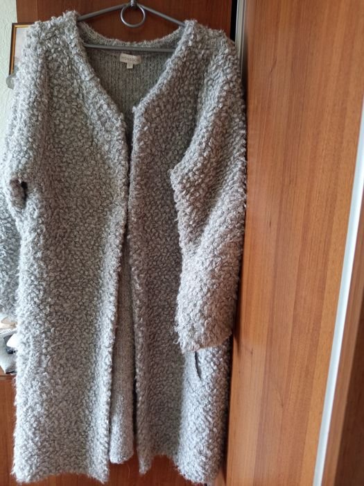Femme Monsoon Pull Gris Laine 40