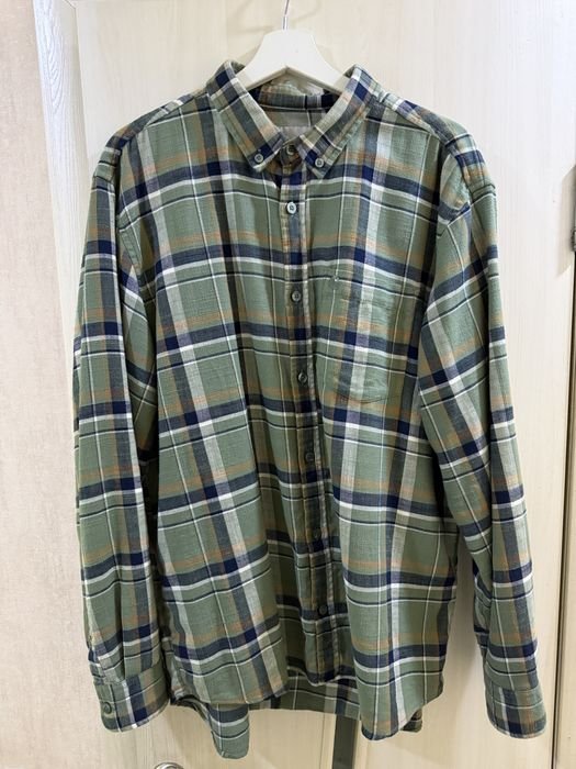 Мужской Carhartt WIP Сорочка Зелёный 40