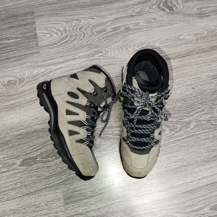 Damen Lowa Khumbu GTX Mid Beige Wildleder 39