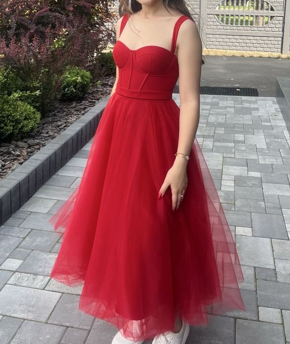 Женское Платье Красное XS-S