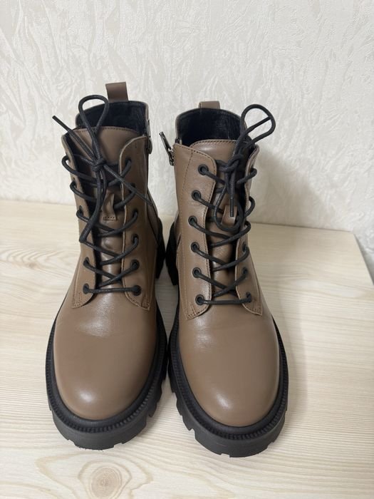 Женские Ботинки Коричневый 39