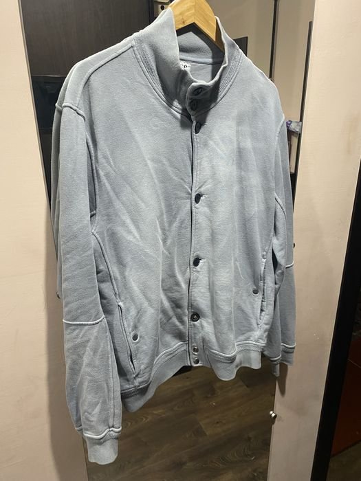 Homme CP COMPANY Chemise Oversize Grise 40