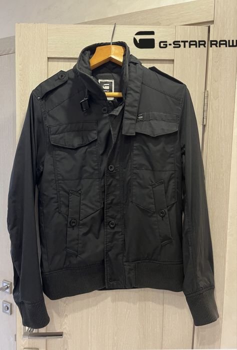 Мужской G-Star RAW Куртка-бомбер Чёрный 42