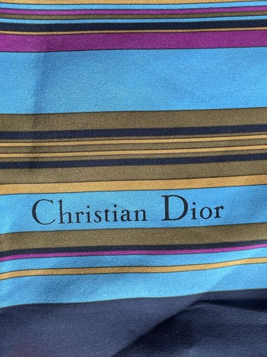 Унисекс Christian Dior Шарф Шелк 90x90
