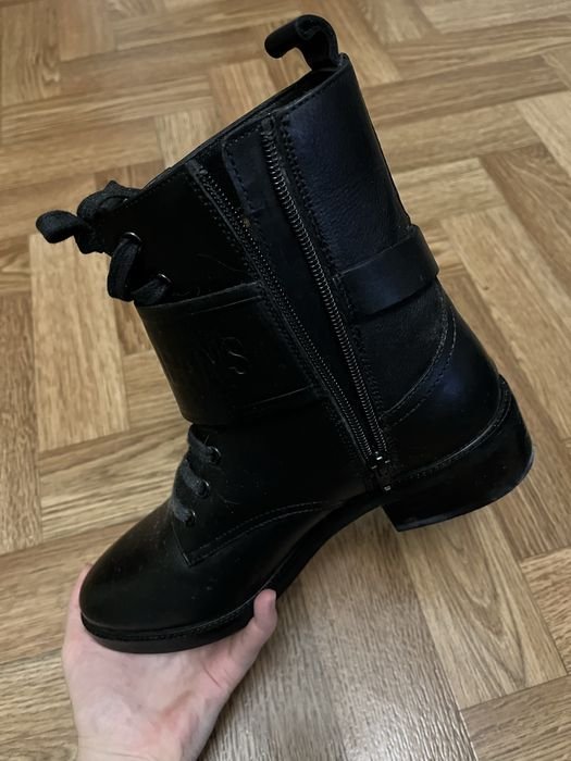 Женские Pepe Jeans Ботинки Чёрные Кожа 38
