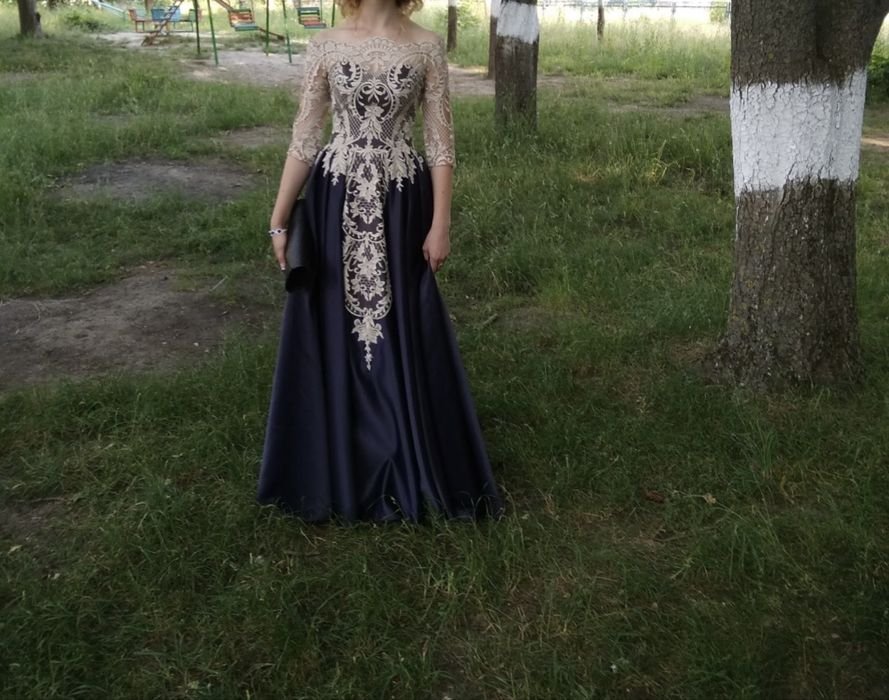 Женское Платье Атлас 36