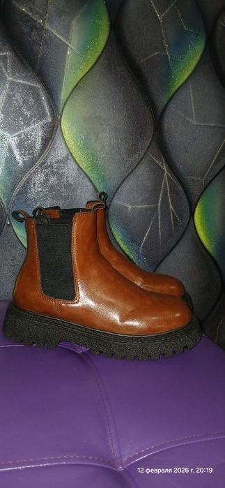 Femme Bottes Cuir Marron 40
