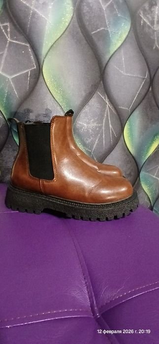 Femme Bottes Cuir Marron 40