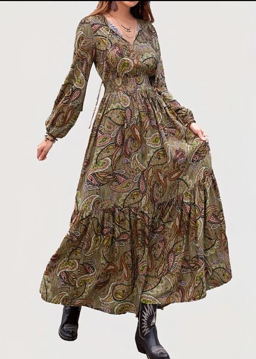 Donna Abito Multicolore Viscosa 38