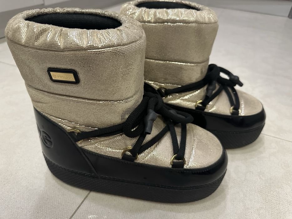 Женские Jog Dog Чоботи Чёрные Кожа 40/41