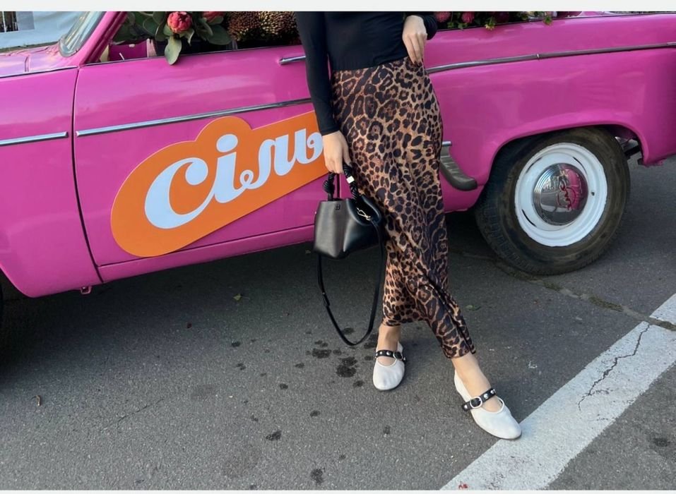 Женская Спидница Коричневая 36