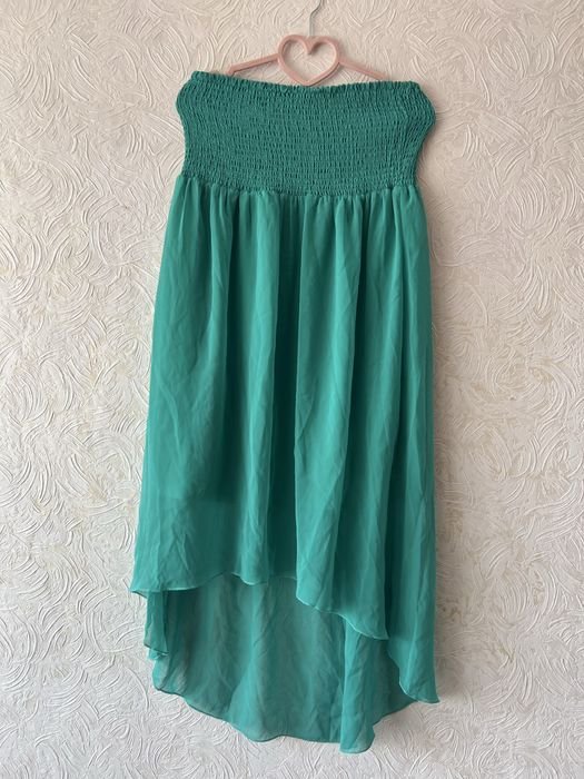 Женский Платье Бирюзовое Один размер