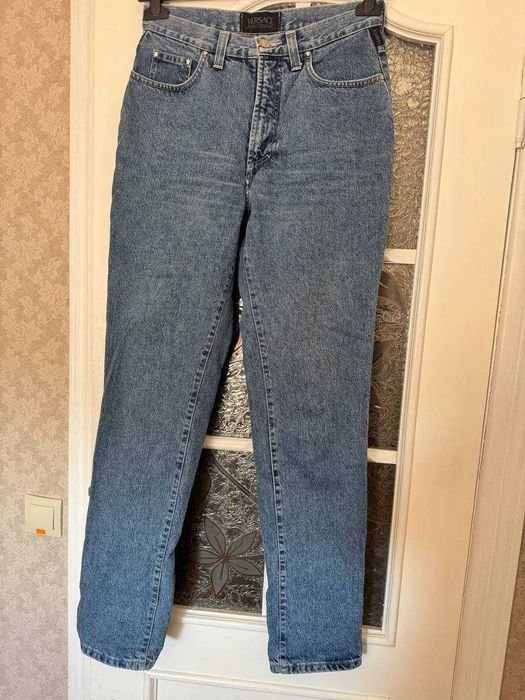 Женские Versace Jeans Couture Джинсы Тёмно-синий