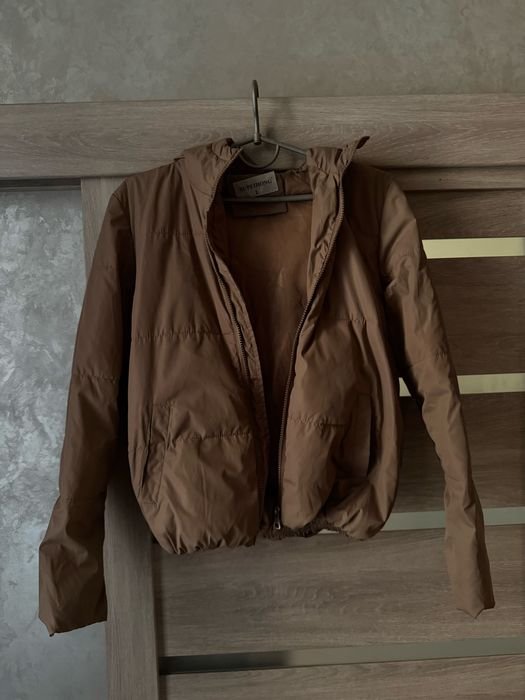 Женская Весенняя Куртка Коричневая 40