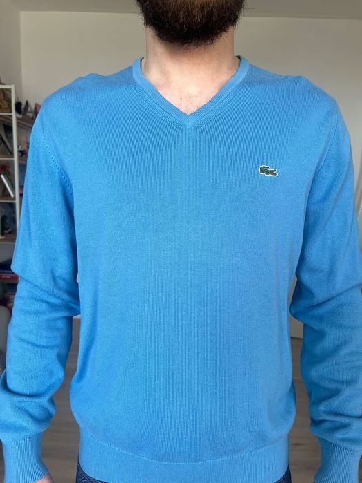Men Lacoste Sweater Navy 36