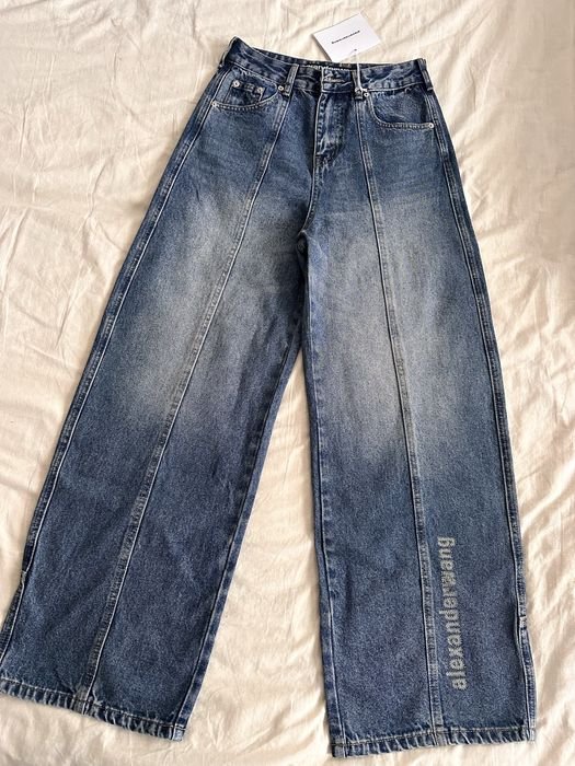 Donna Alexander Wang Jeans Denim Blu 36
