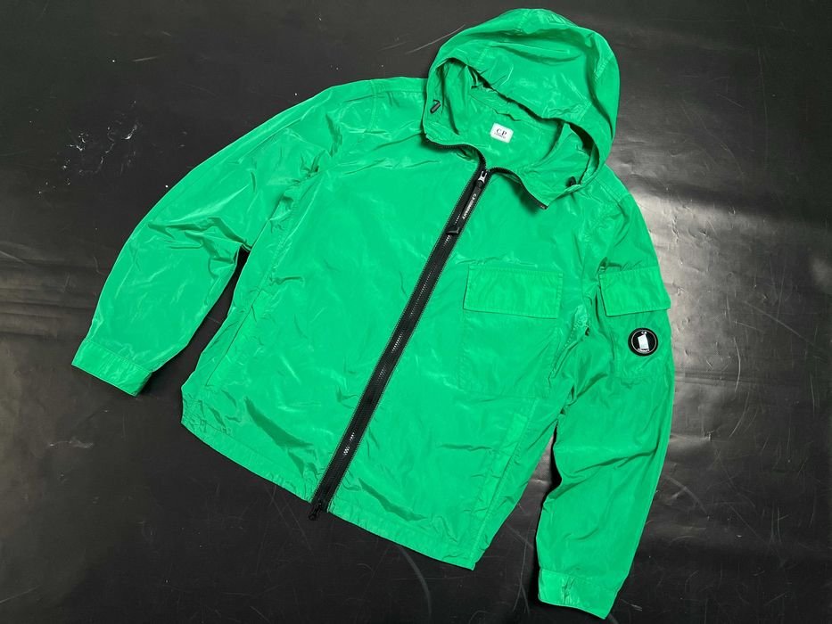 Homme CP Company Veste à Capuche Verte 40