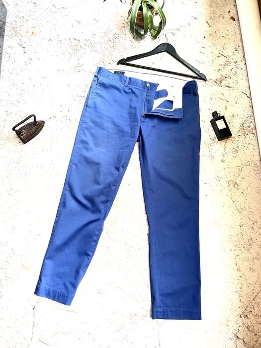 Мужские Ralph Lauren Штаны Тёмно-синие 38-36