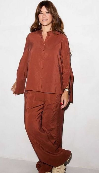 Donna Zara Twinset Marrone Altro Materiale 42