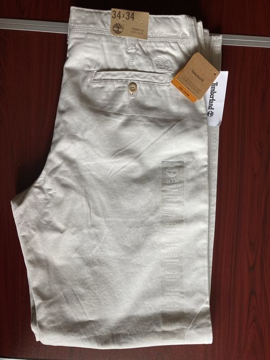 Homme Timberland Jeans Beige Coton 34