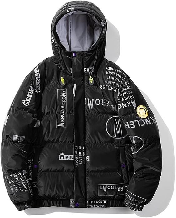 Herren Jacke Schwarz 40