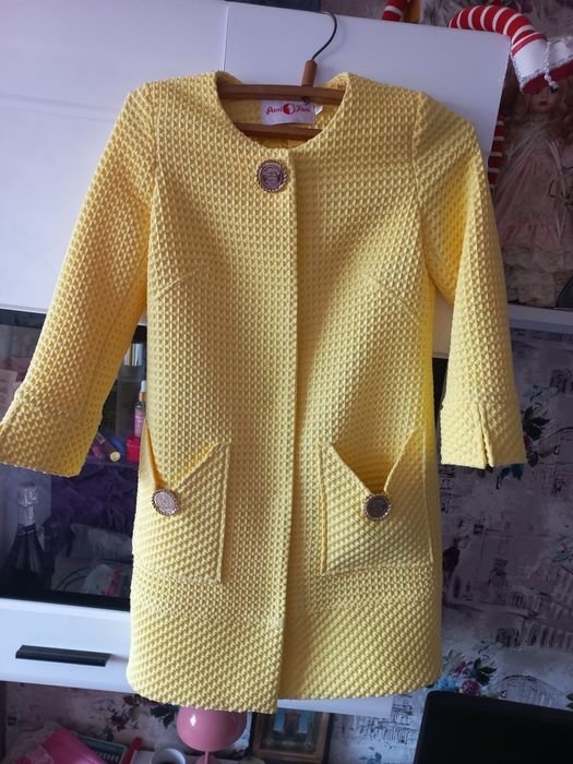 Женский Свитер Жёлтый 44