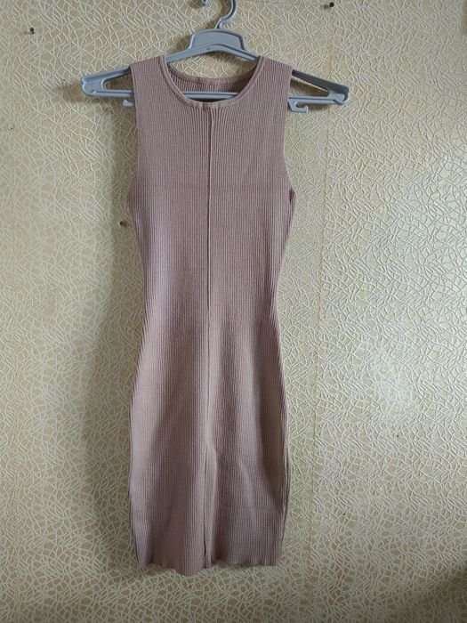 Damen Kleid Braun 36