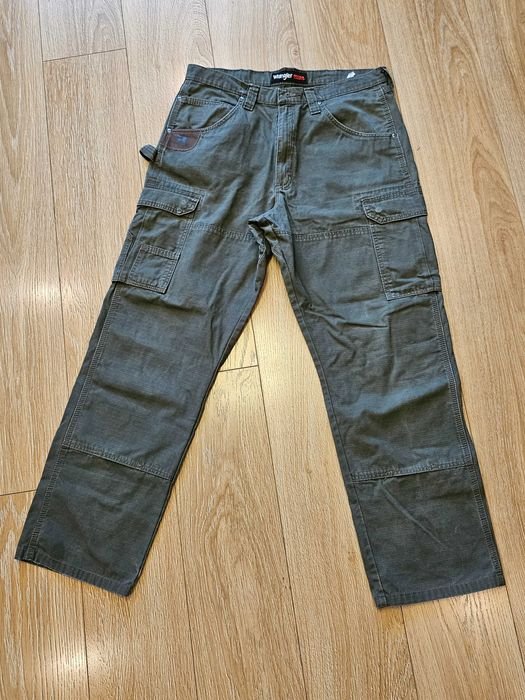 Herren Wrangler Jeans Grün Baumwolle Andere