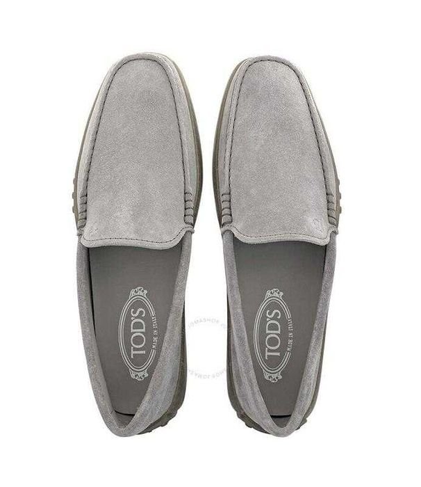 Женские Tod's Лоферы Серый Кожа 42