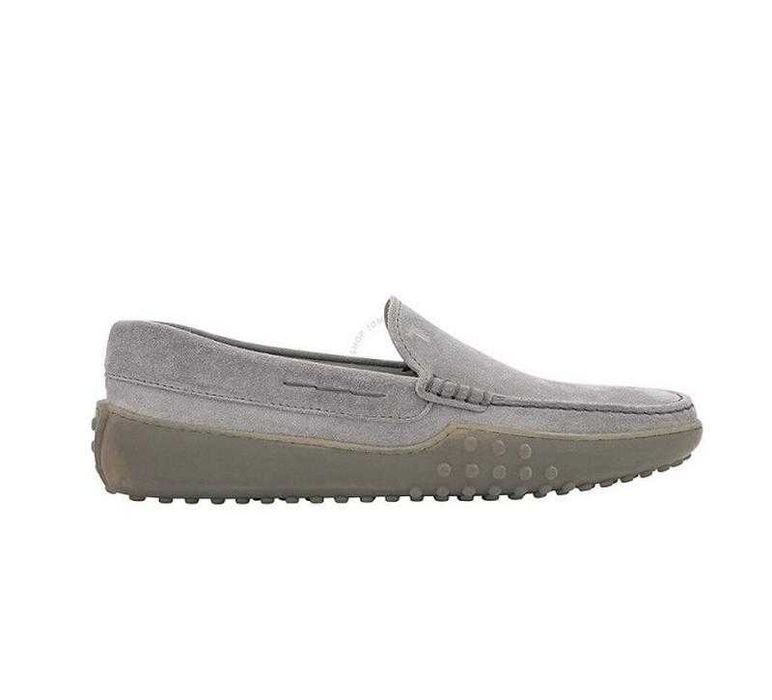 Женские Tod's Лоферы Серый Кожа 42